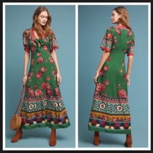 FARM Rio x Anthropologie Bolero Maxi Dress